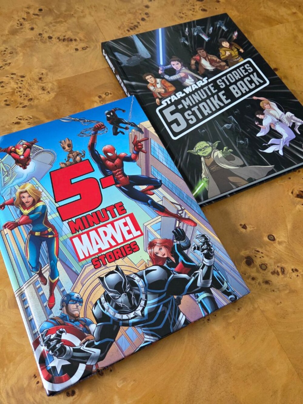 Set of 2: 5-Minute Stories Treasury – Marvel & Star Wars | Hardcover Books